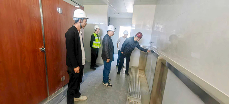 鄭州市建設投資集團有限公司 第六十七高級中學(xué)項目部國慶、中秋安全生產(chǎn)檢查簡(jiǎn)報